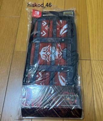 Monster Hunter Rise Sunbreak Case Pouch for Nintendo Game Switch CAPCOM Japan - Image 1 of 4