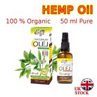 HEMP Oil 50ml Pure Organic Oils 100% BIO Olej Konopny ETJA