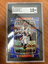 2021 Joe Burrow Panini Select Blue Prizm /199