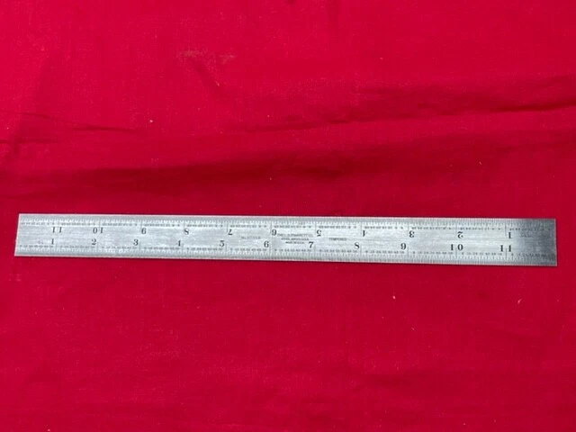 Starrett 303SR-12 Semi Flexible Steel Rule With Inch Graduations  IN STOCK - Image 1 of 4