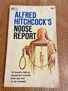Alfred Hitchcock's Noose Report 1966 US Dell PB 1st - Vintage - Imagen 1 de 7