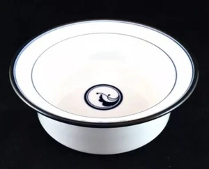 Dansk Flora Bayberry Blue & White Cereal Bowl 6.75" - Picture 1 of 9