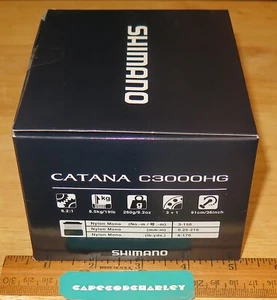Shimano CATANA FE Spinnrolle (CATC3000HG) Angeln NEU - Bild 1 von 9