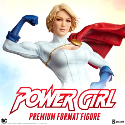 POWER GIRL / KARA ZOR-L ~ FIGURA FORMATO PREMIUM ~ LE 1500 ~ PRESENTACIÓN LATERAL ~ SIN USAR, EN CAJA Foto 1 de 4