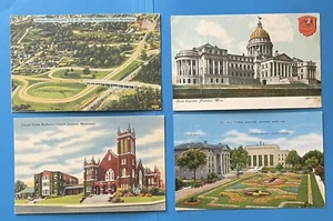 Jackson Mississippi Vintage Postkarten Lot - Bild 1 von 4
