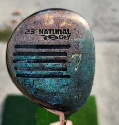 "Golf natural berilio cobre BECU 23* 7 madera - diestro 42,5""" Foto 1 de 4