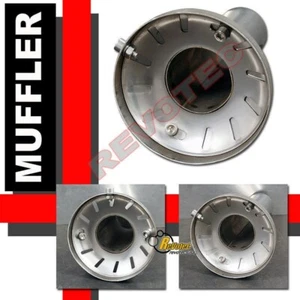 Universal Removable Silencer For 3.5" Round Tip Muffler (86mm) Adjustable - Imagen 1 de 1