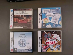Giochi Nintendo DS (4). Brain Training; Puzzle; 100 libri classici; Road To Vegas - Foto 1 di 3