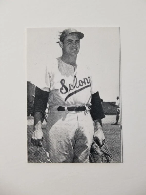 1957 PCL POPCORN CARD #189 JIM MANGAN SACRAMENTO SOLON (CA. 1974 ED BRODER) - Image 1 of 2