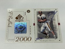 2000 SP Authentic Buy Back Autographs '99 SPA #75 Brad Johnson AUTO 237/381