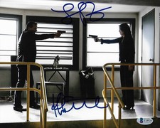 KIEFER SUTHERLAND MARY LYNN RAJSKUB AUTOGRAPHED 24 JACK CHLOE BAS COA 8X10 