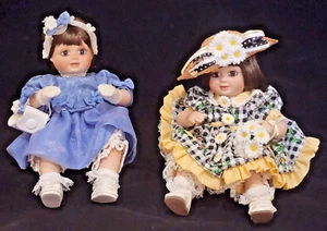 Marie Osmond "Olive May Twosome Tiny Tots" 5" Doll Set in Box with COA, #671 - Picture 1 of 3