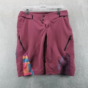 Troy Lee Designs Shorts Womens M Red 12" Cycling Lilium Ruckus - Picture 1 of 10