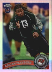 A1148- 2011 Topps Chrome Refractors FB Insert Cards -You Pick- 15+ FREE US SHIP - Picture 1 of 325