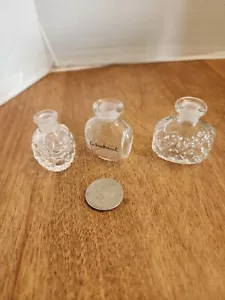Miniature Vintage Perfume Bottles - No Stoppers - EUC - Picture 1 of 6