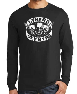 Camiseta Lynard Skynard Mangas Largas Southern Country Rock Calavera Alas Logotipo S-3XL - Imagen 1 de 12