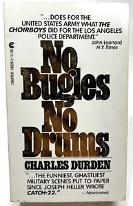 NO BUGLES NO DRUMS Charles Durden CHARTER Military 1ST PRINTING - Picture 1 of 2