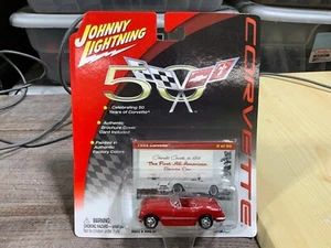 Johnny Lightning CORVETTE 50th ANNIVERSARY 1954 CORVETTE - Picture 1 of 1