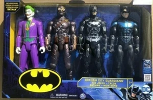 NEW DC Comics Gotham Defenders Metal Tech - 12" 4 Pack Joker Talon Batman Night - Picture 1 of 2