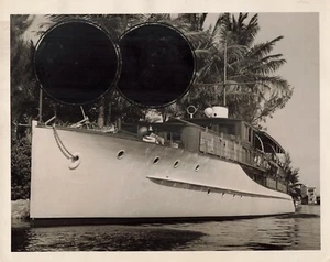 USS Yacht Ling Dar 1938 Press Photo Ship Steamship Dan *P159b - Picture 1 of 2