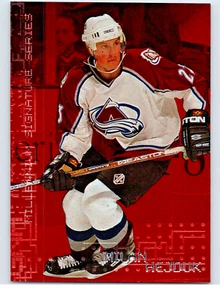 1999-2000 ITG Signature Series NHL RUBY 253/1000 Milan Hejduk - Picture 1 of 2