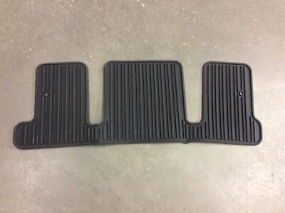 08-17 Buick Enclave 3rd Third Alfombrilla para Todo Clima Negra NOS 22896333 Foto 1 de 4