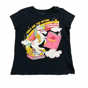 Place Mädchen T-Shirt Gr. M Grafikdruck (4er Set) - Bild 1 von 8