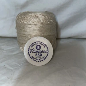 Princess Thread CROCHET COTTON 10 - Beige - Picture 1 of 2