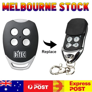 Ditec Compatible Garage Gate Remote GOL4/BIXLG4/BIXLP2/BIXLS2 ditec New - Picture 1 of 4
