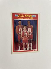 1989 Fleer Basketball Card #166 Daugherty Price Nance All Star Game