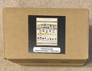 2024 Keepsake Historical Edition Factory Sealed 5 Box Case - Picture 1 of 2