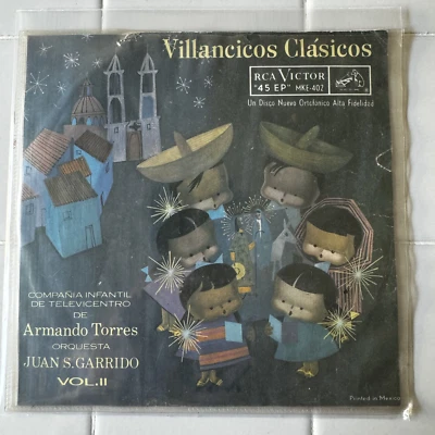 Compañía Infantil De Televicentro De Armando Torres, Villancicos Clásicos, 7" PS - Image 1 of 4