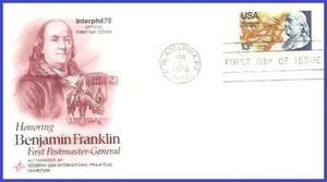 USA5 #1690 U/A ARTCRAFT 2 FDC Benjamin Franklin - Picture 1 of 1