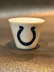 2007 NFL Indianapolis Colts Collectible Shot Glass Logo 1.5" tall x 1.5" wide - Bild 1 von 2