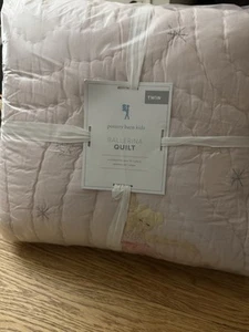 Pottery barn kids ballerina quilt pink new size twin - Picture 1 of 4