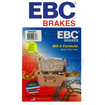 EBC Rear MXS Series Race Brake Pads for 2006-2012 Aprilia SXV 450 - Brake so — 第 1/4 张图片