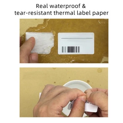 Waterproof Print Labels 1.6x0.8 In 320 Images For B11/B21/B3S 5G2H - Image 1 of 4