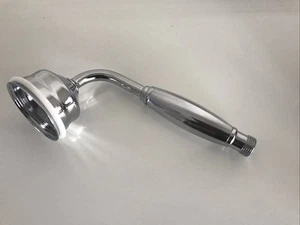 A and H ‘Mayfair Style’ All Chrome Handheld Victorian Shower Head - Picture 1 of 5
