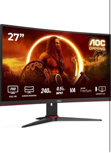 AOC Gaming Monitor 240hz 1ms 27 Zoll curved - Bild 1 von 2
