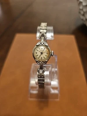 Relógio Hamilton Art Deco folheado a ouro 10k corrida raro segunda mão - Imagem 1 de 4