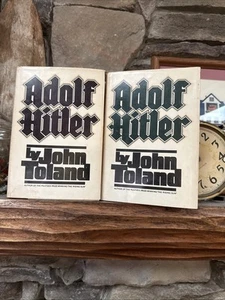 Adolf Hitler Book Set By John Toland Volumes One And Two Doubleday 1976 - Picture 1 of 9