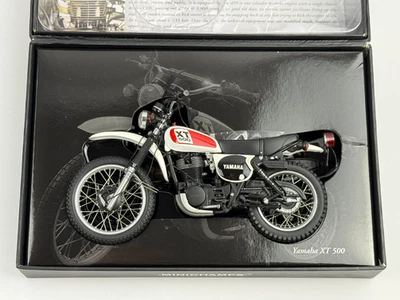 Minichamps 1981 Yamaha XT 500 Motorcycle Scale Model 1:12  - 122 163302  No. 84 - Image 1 of 4