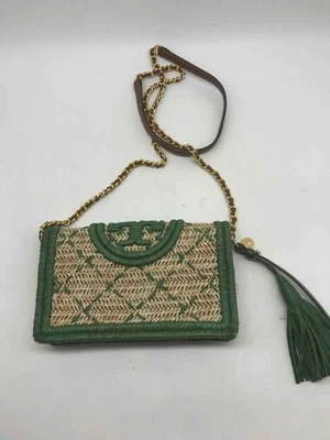 Pre-Owned Tory Burch Green Crossbody Crossbody - Image 1 of 4