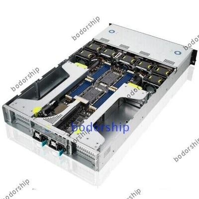 ASUS ESC4000-E10 2U 4 GPU SERVER 8X3.5"Support 2xLGA4189 CPU, 4 dual slot GPU - Image 1 of 4