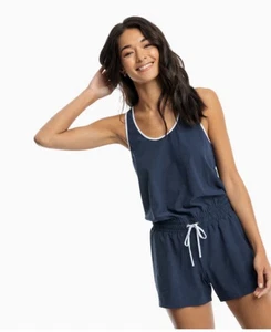 Southern Tide Laney Romper Blue Small - Picture 1 of 8