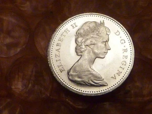 1965 Canada Proof Like Silver 10 Cents #1 - Picture 1 of 2