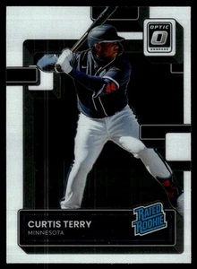 2022 Donruss Optic RATED ROOKIE Curtis Terry Rookie Minnesota Twins #86 - Picture 1 of 2