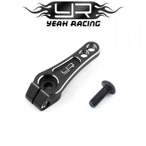 Yeah Racing Squadretta Sterzo Ergal 7075 NERO Hard 1:8 Buggy - 0516BK - Immagine 1 di 1