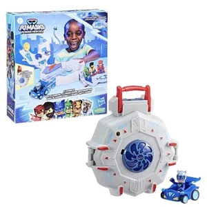PJ Masks Power Heroes PJ Power Q Juego Cuartel Set con Coche y Figura - Imagen 1 de 7