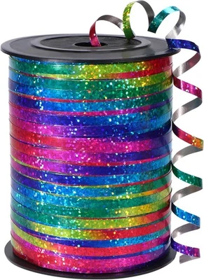 500 Yard Rainbow Ribbon Curling, Balloon Ribbon-Balloon  - Image 1 of 4